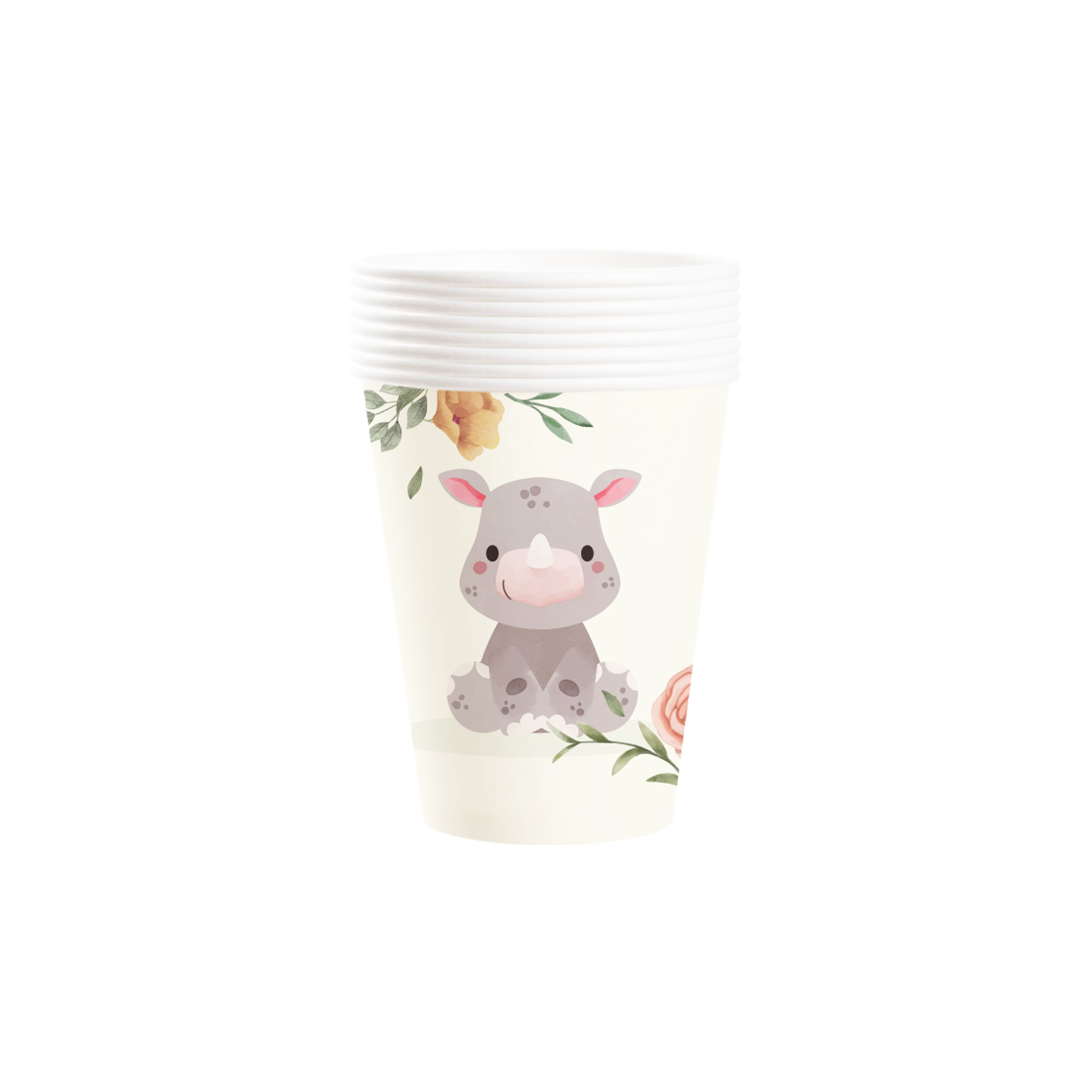 Vaso de papel de 9 oz * 8 unidades