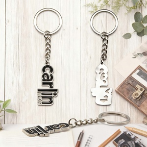 พวงกุญแจโลหะผสมสังกะสีเคลือบเงาคุณภาพสูงลายการ์ตูน กันน้ำ เป็นมิตรกับสิ่งแวดล้อม สำหรับของที่ระลึกสุดหรู พร้อมโลโก้สั่งทำได้ - Product Image 3