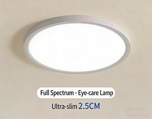 Lámpara de Techo LED Ultrafina, Impermeable, para Dormitorio, Diseño de Plato - Product Image 2