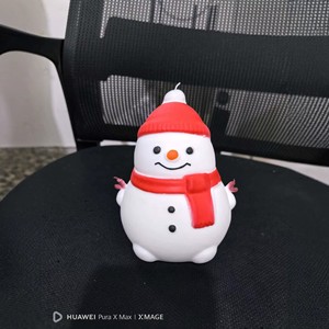 ของเล่นบีบสโนว์แมนคริสต์มาส ของเล่นเจลนุ่มๆ บรรเทาความเครียด ของขวัญในกล่อง - Product Image 4
