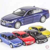 Voiture miniature à ouverture de portières, modèle réduit en métal, véhicules à rétrofriction pour enfants, jouets en alliage moulé sous pression, pour les 2-14 ans, unisexe