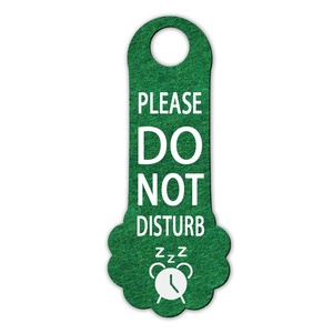 Hotel no molestar puerta tamaño personalizado <span class=keywords><strong>en</strong></span> blanco Suspensión de puerta - Product Image 3