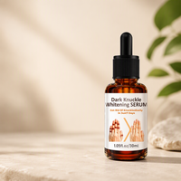 Sérum Éclaircissant pour les Articulations des Doigts et les Zones Sombres, Soin Unifiant le Teint avec Essence Hydratante pour la Peau