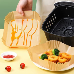 Non-stick Air Fryer Disposable <strong>Paper</strong> Liner, Oil-proof Air Fryer Parchment <strong>Paper</strong> Liners, Water-proof <strong>Airfryer</strong> Baking <strong>Paper</strong> - Product Image 3