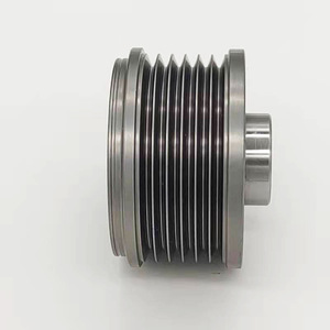 V Belt <b>Pulley</b> F 550213 3 Grooves 20mm Bore Diameter For Automotive Generator - Product Image 2