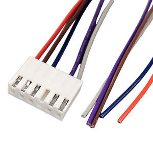 ชุดสายไฟพร้อมขั้วต่อแบบกำหนดเอง JST PH ระยะห่าง 3.96 มม. 6 พิน สาย 20awg - Product Image 6