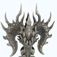 Trophée de jeu personnalisé pour le deuxième classé, finition antique, prix du vainqueur