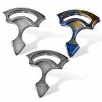 Outil multifonction en titane EDC, outil utilitaire compact pour l'extérieur, équipement métallique léger et durable, OEM/ODM personnalisé