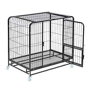 Jaulas para perros de tubo cuadrado de Metal duradero al por mayor, perrera plegable resistente para perros, casas transpirables para perros grandes - Product Image 2