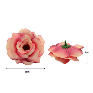 Flores Artificiales de Rosa Dongchen Crafts, Flores de Seda de 8 cm, Decoraciones para Bodas, Accesorios de Decoración para el Hogar - Product Image 5