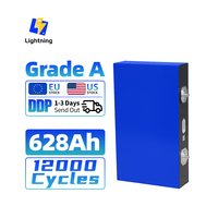 Stock UE 628Ah 650Ah 680Ah MB56 3.2V LiFePO4 Cellule de batterie LiFePO4 de qualité A 12000 cycles prismatique LFP pour ESS