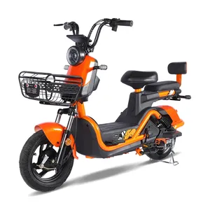 Vélos électriques urbains pour adultes 600W/800W avec cadre en acier carbone et batterie 60V à vendre - Product Image 4
