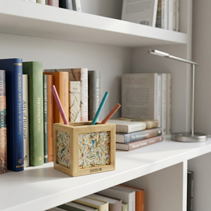 Porte-stylo créatif en forme de touches de clavier, organisateur de clés d'ordinateur recyclé, boîte de rangement de papeterie de bureau, décoration de bureau écologique - Product Image 3