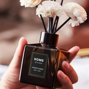 Bán Hot 120Ml Màu Đen Sậy Khuếch Tán Chai Thủy Tinh Với Bảo Quản Hoa - Product Image 6