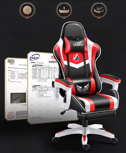 JINXUAN Chaises pour ordinateur PC Bras réglables de haute qualité Sièges de jeu de course pour cadres Vente en gros Chaise de jeu ergonomique avec pied - Product Image 3