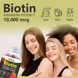 Private Labels <b>Marine</b> <b>Collagen</b> Gummies Improve Metabolism Function Biotin Gummies Women Raspberry Taste for Adults - Product Image 3