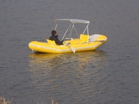 Kayak gonflable 2 places NOAHYACHT RP2-370 - Matériel PVC pliable pour le surf et le ski nautique