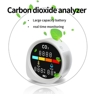 WiFi-verbundener Indoor-Desktop-Luft-Analysator CO2 PM2.5 Gasschutzdetektor Meter mit Smart Cloud App Umweltverschmutzungstest - Product Image 4