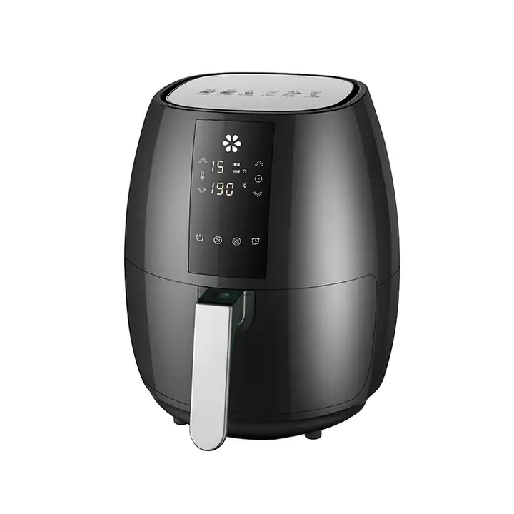 Wholesale OEM 3L 3.5L 8L Food Grade Air Fryer Accessories Round Intelligent  Oil Free Cooking Black Airfryer - China Air Fryer and Fryer price