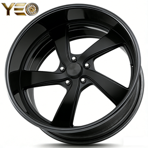 Rueda Forjada Nueva en Oferta, de 18-28 Pulgadas, 5x120 5x130 5x114.3, Llanta Cóncava Cromada Negra para <span class=keywords><strong>Corvette</strong></span>, BMW, Lamborghini - Product Image 3