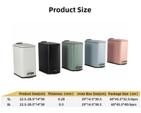 Nouvel ensemble brosse WC 2025 en bambou durable et anti-goutte avec support, brosse WC en silicone à long manche