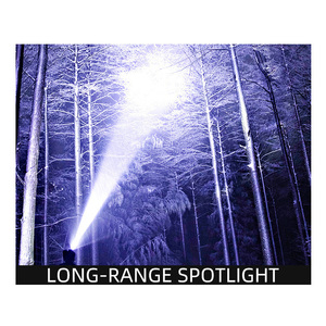 Lampe frontale LED à zoom réglable L9 avec étanchéité IPX5 et portée de 500 mètres pour la pêche nocturne et les appareils optiques d'extérieur - Product Image 6