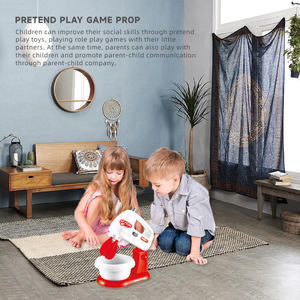 Batteur Électrique en Plastique pour Enfants, Jouet de Cuisine Éducatif, Outil de Jeu de Simulation d'Appareil de Boulangerie, Fouet à Œufs - Product Image 5