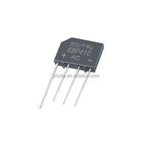 Redresseur à pont à insertion directe KBP410 ZIP-4 4A 1000V, adaptateur de pont plat, pile de ponts dédiée - Product Image 1