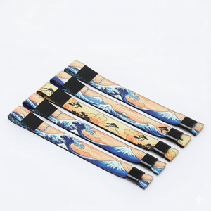 프로모션 고품질 이벤트 페스티벌 손목밴드 열전사 인쇄 폴리에스터 팔찌 패브릭 손목밴드 - Product Image 2