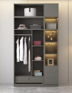 Entrez le type de mur <span class=keywords><strong>armoire</strong></span> la taille peut être personnalisée couleur blanche laque mate armoires placard pour chambre à coucher <span class=keywords><strong>maison</strong></span> - Product Image 3