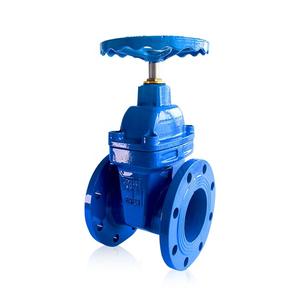 Vanne à opercule en fonte ductile VEYRON, norme DIN 3352 BS, DN100 PN16, matériau DI, tige non élévatrice, siège souple, pour l'eau - Product Image 1