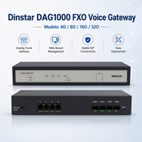 Gateway VoIP FXO Serie DAG1000, DAG1000-4O/8O/16O/32O, Troncal Analógico PSTN, Gestión por Interfaz Web, SIP, IAD, CN