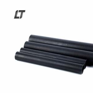 Tubo de fibra de carbono Lituo de 12K, mate, de pared gruesa, enrollado sin costuras, para bastón de trekking alpino, entrega inmediata. - Product Image 3