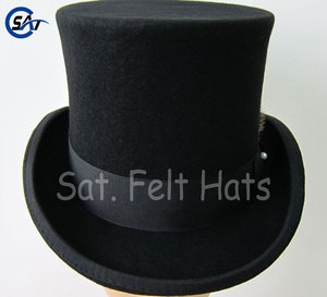 Mũ Nón Chính Thức Đen 100% Mũ Len Úc - Product Image 1