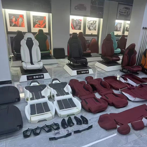 Accesorios de <span class=keywords><strong>Interior</strong></span> de coche YLA, asiento de carreras deportivo, cubierta de cuero personalizada y esponja para <span class=keywords><strong>BMW</strong></span> <span class=keywords><strong>X3</strong></span> X5 X6 M3 M5 Series Upgrade M - Product Image 1