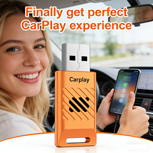 ดองเกิล Super Thin carplay android auto 2 in 1 เชื่อมต่อรวดเร็ว ตัวแปลงอะแดปเตอร์ไร้สาย carplay - Product Image 1