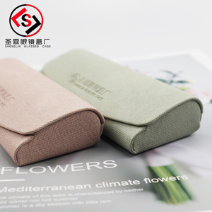 <span class=keywords><strong>Estuche</strong></span> de exhibición <span class=keywords><strong>para</strong></span> gafas de miopía, cuadrado, clásico, de piel sintética de buena calidad, con material rígido. - Product Image 3