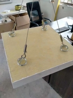 Panneau acoustique triangulaire en fibre de verre 600x600mm 50mm, panneau absorbant le son pour studio de musique