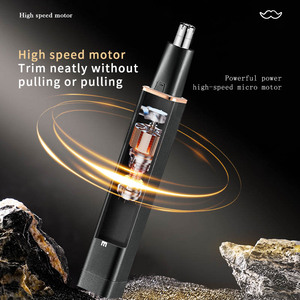Trimmer Elettrico 2-in-1 <span class=keywords><strong>per</strong></span> <span class=keywords><strong>Naso</strong></span> e Sopracciglia, Alimentato a Batteria, Lavabile, Impermeabile IPX4, Vendita all'Ingrosso - Product Image 2