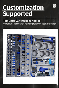 424-Piece <strong>Tool</strong> Set with 7 Drawers and Side Drawer <strong>Tool</strong> <strong>Cart</strong>, Manual Repair and Auto Repair <strong>Tool</strong> Cabinet, Movable Hand Push - Product Image 5