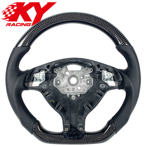 Volant de voiture sport en fibre de carbone personnalisé pour BMW E46 E39 M3 E90 E87 M5 E92 E63 E60 E30 E70 X5 X1 X3 F10 F20 F30 - Product Image 1