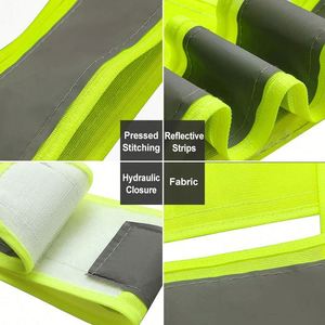 Factory Wholesale Work Custom Clothing for Men Safety <b>Reflective</b> <b>Vest</b> With Logo - Product Image 4