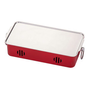 Rectangular Barbecue Warmer Red 32x16cm Meat Grill Heating Plate Commercial Hot Skewer Oven - Product Image 1
