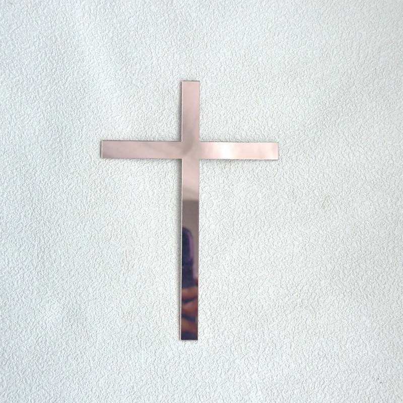 Croix en or rose (10*15CM)