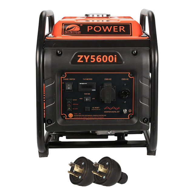 Single Cylinder 50Hz Frequency Conversion Gasoline Generator Small and Beautiful