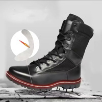 Vente de bottes tactiques résistantes au vent de style classique pour hommes, bottes de combat résistantes au vent pour hommes, bottes de combat pour hommes