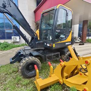 Máquina de construcción popular 6 toneladas HYUNDAI HX60PRO Excavadora hidráulica usada Excavadoras HYUNDAI HX60 usadas de alta calidad a la venta - Product Image 1