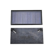 Module de panneau solaire en silicone léger, panneau solaire en résine époxy, 0,35 W, mini panneaux solaires portables, chargeur ZW-8040-5.5V