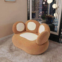 Modernes Plüsch-Katzenbett Nachhaltiges Bambus- & Baumwoll-Leder-Design Wohnzimmer Haustierbett