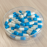 Capsules végétales vides rigides, tailles 0 et 00, en gélatine végétale